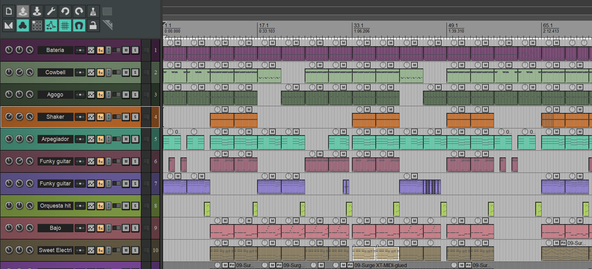 Entorno de Trabajo Digital REAPER